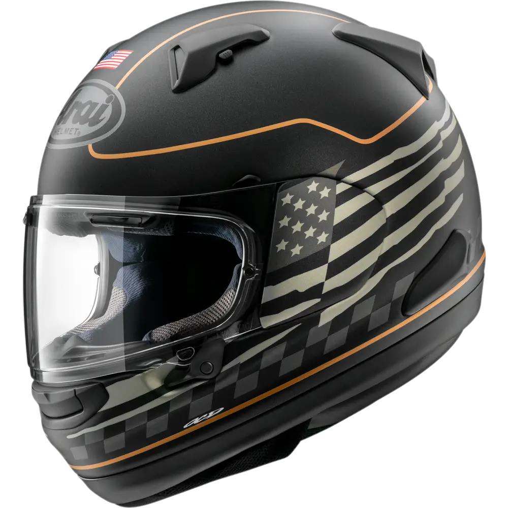ARAI HELMETS Signet-X Helmet - US Flag - Black Frost - 2XL 0101-15958