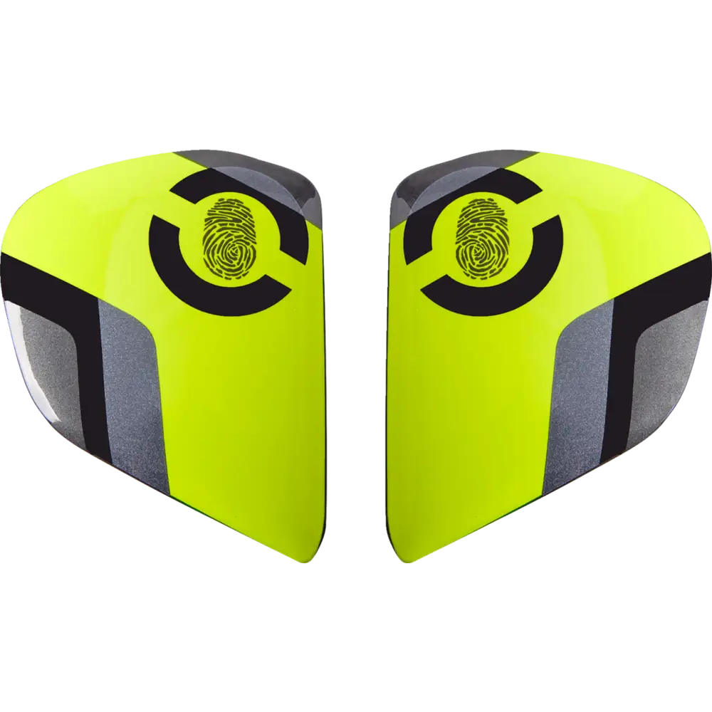ARAI HELMETS Vas-V Side Pods - Face - Fluorescent Yellow 025726
