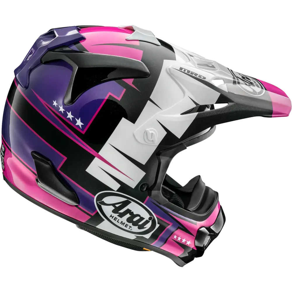 ARAI HELMETS VX-Pro4 Helmet - Battle - Purple - Medium 0110-8713