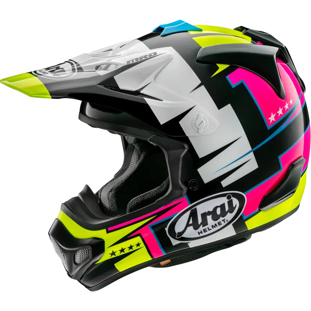 ARAI HELMETS VX-Pro4 Helmet - Battle - Yellow - Large 0110-8719