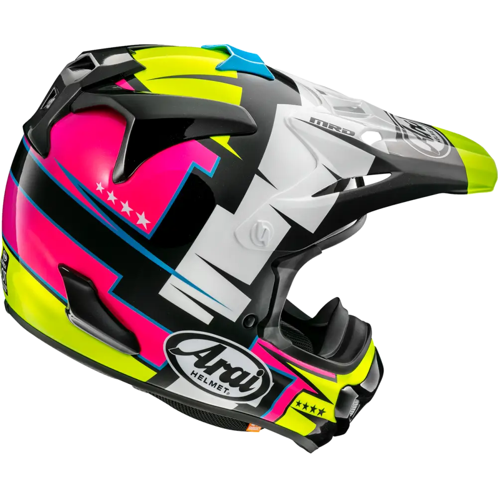 ARAI HELMETS VX-Pro4 Helmet - Battle - Yellow - Medium 0110-8718