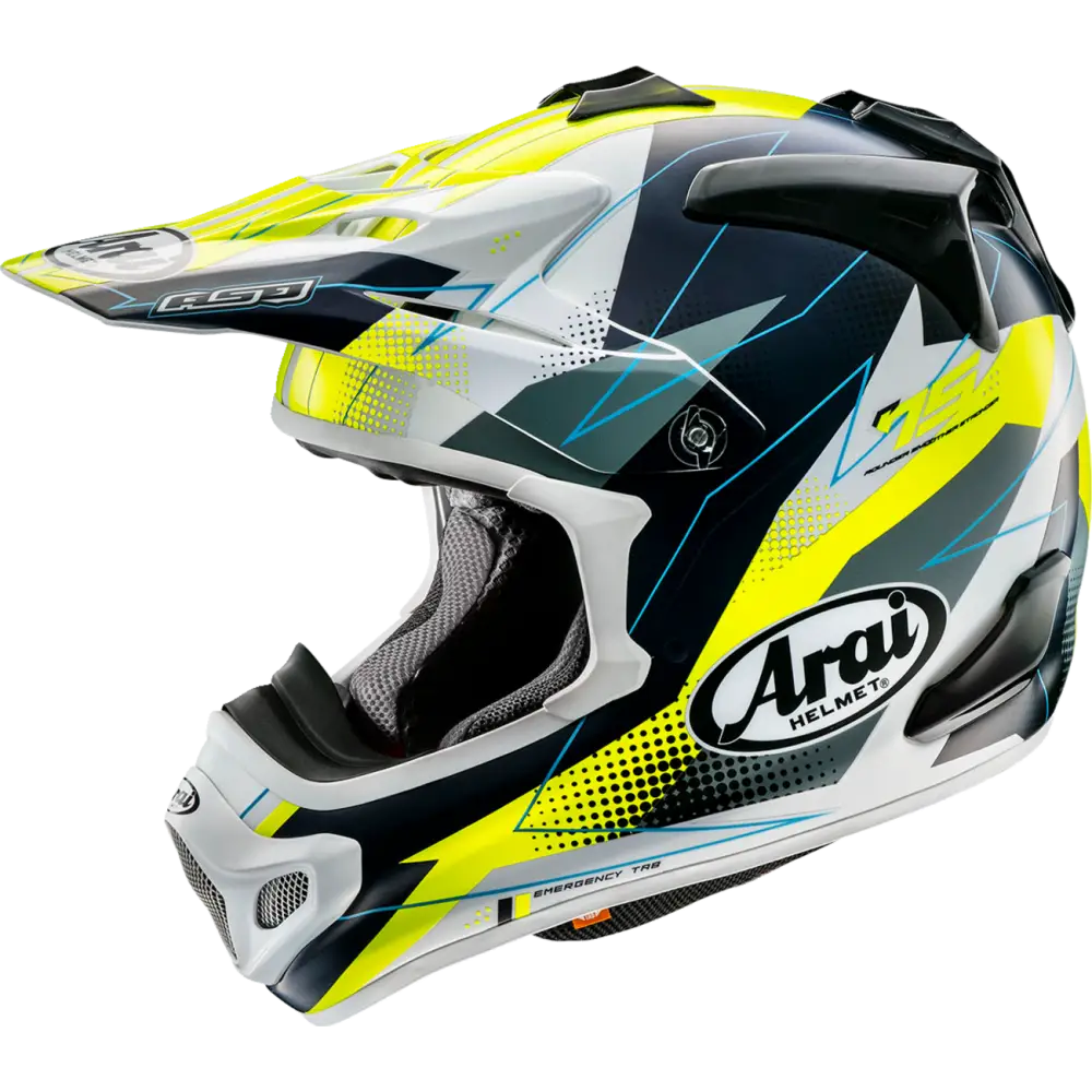 ARAI HELMETS VX-Pro4 Helmet - Resolute - Yellow - Large 0110-8863