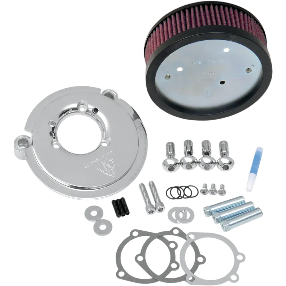 ARLEN NESS Big Sucker* Air Filter Kit - Chrome - Stage I 18-825