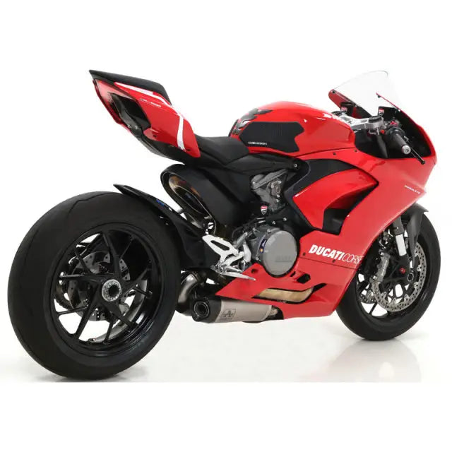 Arrow Panigale V2 955 2020 Racing Titanium Work Exhaust (R + L) With Welded Stainless Steel Link Pipe 71160pk - Exhaust