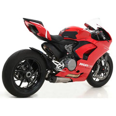 Arrow Panigale V2 955 2020 Racing Titanium Work Exhaust (R + L) With Welded Stainless Steel Link Pipe 71160pk - Exhaust