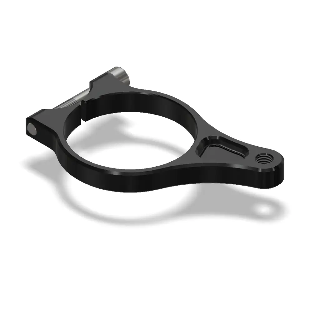 Attack Performance Damper Bracket 53mm Kawasaki ZX6R 09- - Black - Hand & Foot Controls