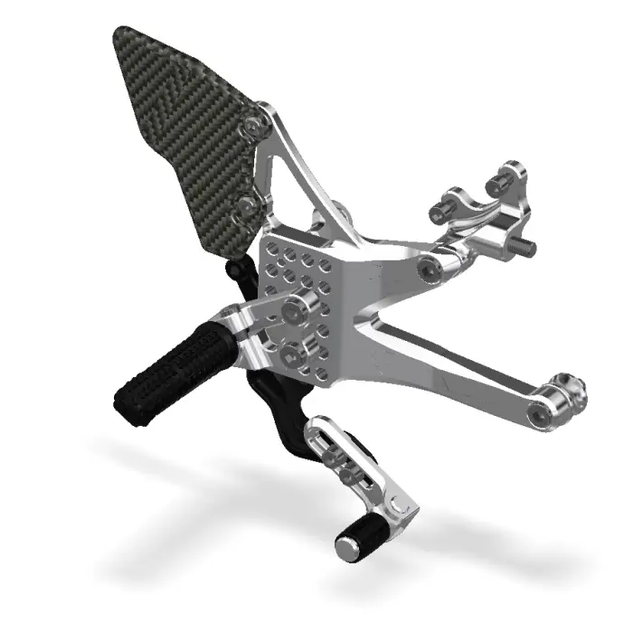 Attack Performance Rear Set Kit Ducati V4 2018 - Rear Set Kit