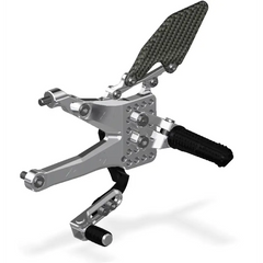 Attack Performance Rear Set Kit Ducati V4 2018 - Clear - Rear Set Kit