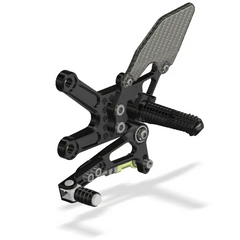 Attack Performance Rear Set Kit Kawasaki ZX10R 11-15 - Black - Rear Set Kit