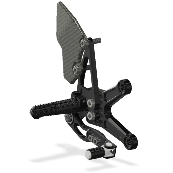 Attack Performance Rear Set Kit Kawasaki ZX6R 05- ZX6R-636 13- - Rear Set Kit