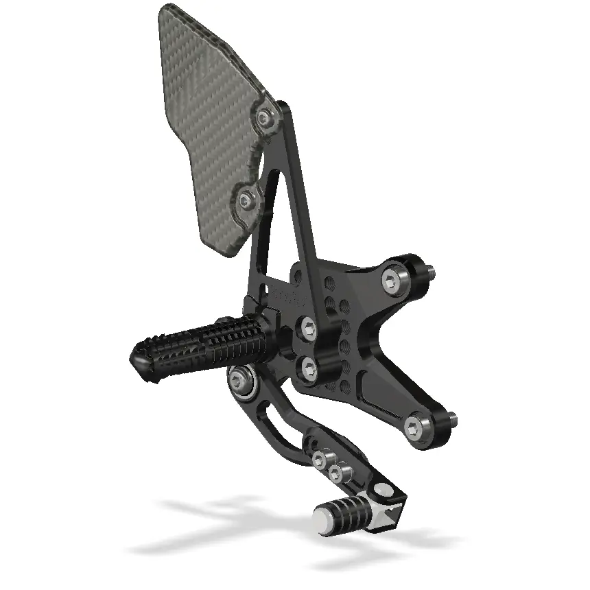 Attack Performance Rear Set Kit KTM 1290 Superduke 14-19 - Rear Set Kit