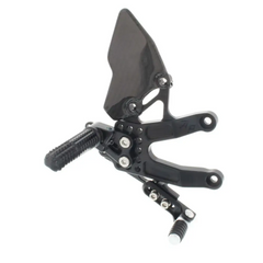 Attack Performance Rear Set Kit Triumph 675 06- - Black - Rear Set Kit