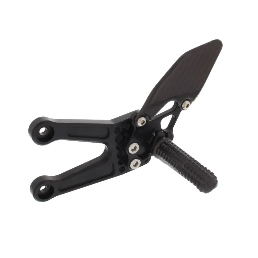 Attack Performance Rear Set Kit with Shift Lever Suzuki GSXR1000 17- - Black - Rear Set Kit