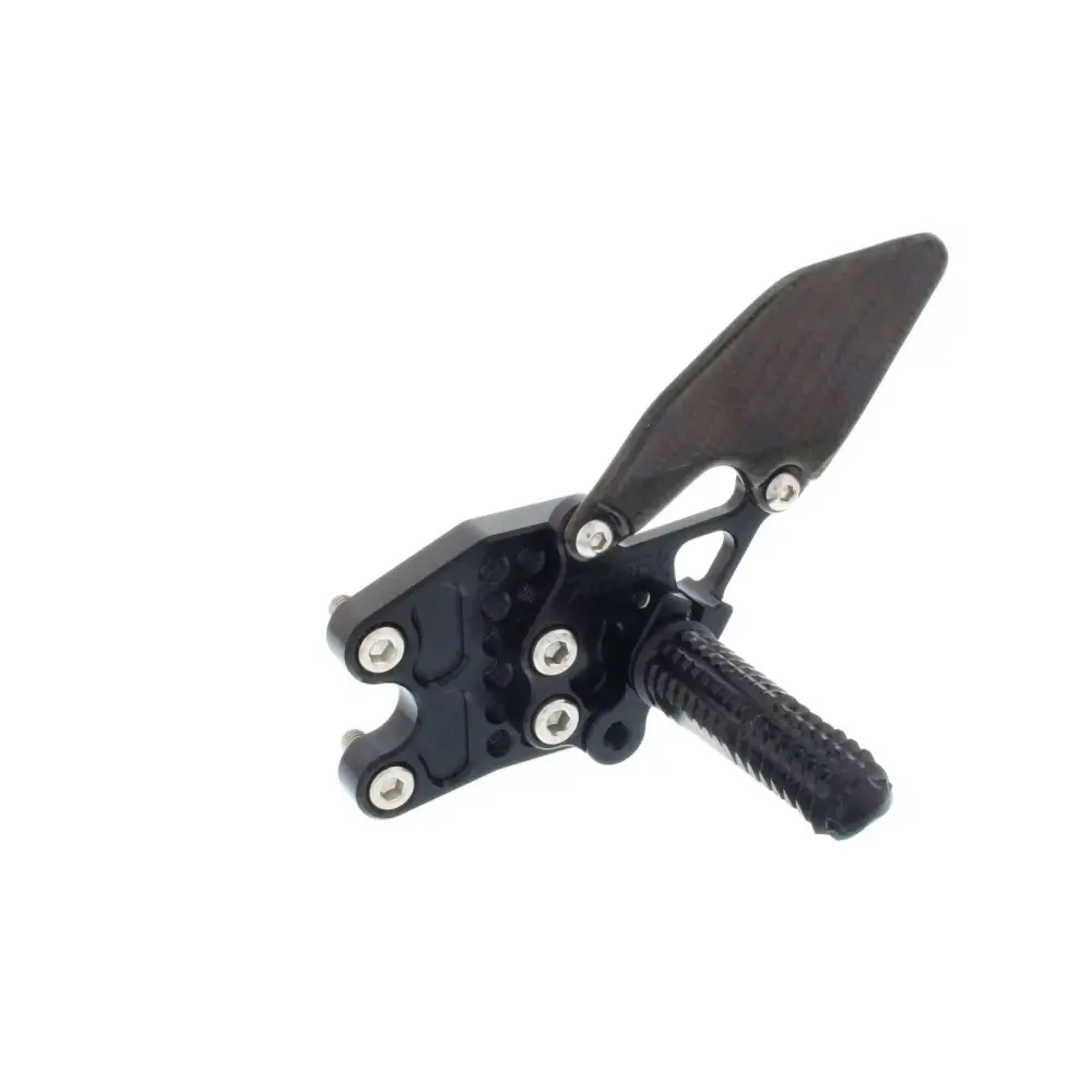 Attack Performance Rear Set Kit with Shift Lever Suzuki GSXR1000 09-16 - Black - Rear Set Kit