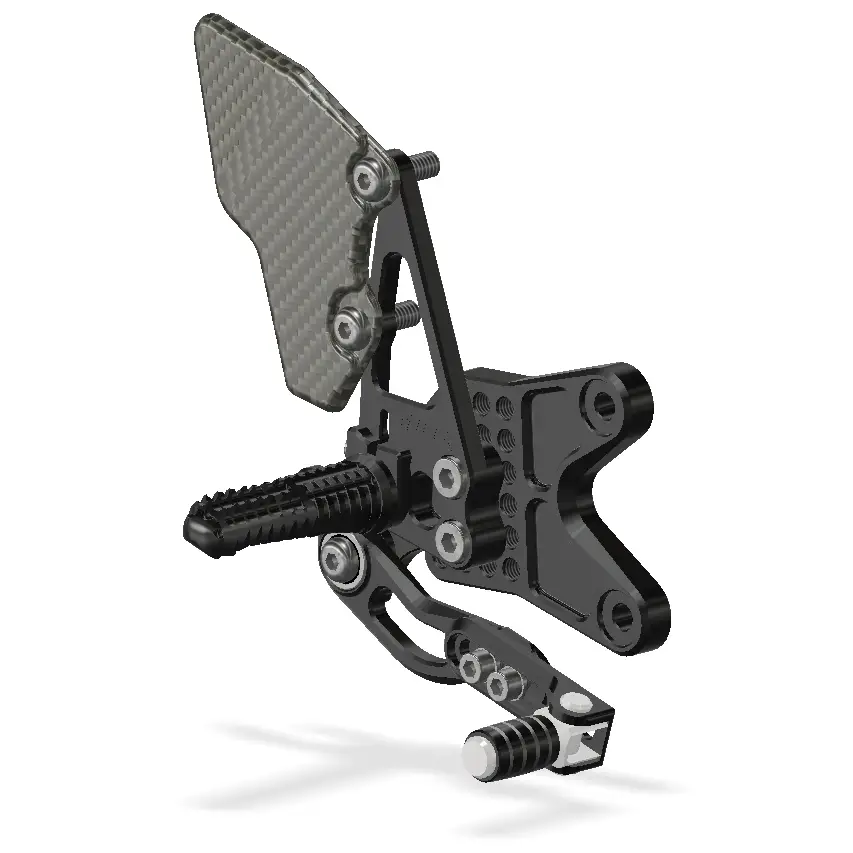 Attack Performance Rear Set Kit Yamaha YZF R7 22- - Rear Set Kit