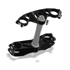 Attack Performance Triple Clamp Kit GP Kawasaki ZX-10 06-07 Black - Triple Clamps