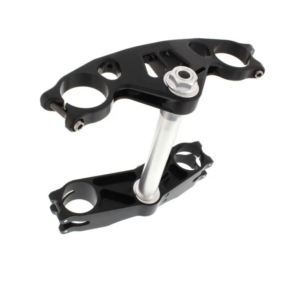 Attack Performance Triple Clamp Kit GP Triumph 675R (Ohlins) 11- Black - Triple Clamps