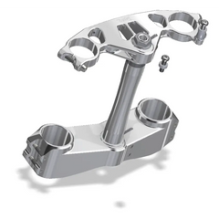 Attack Performance Triple Clamp Kit Kawasaki ZX6R 09- - Triple Clamps