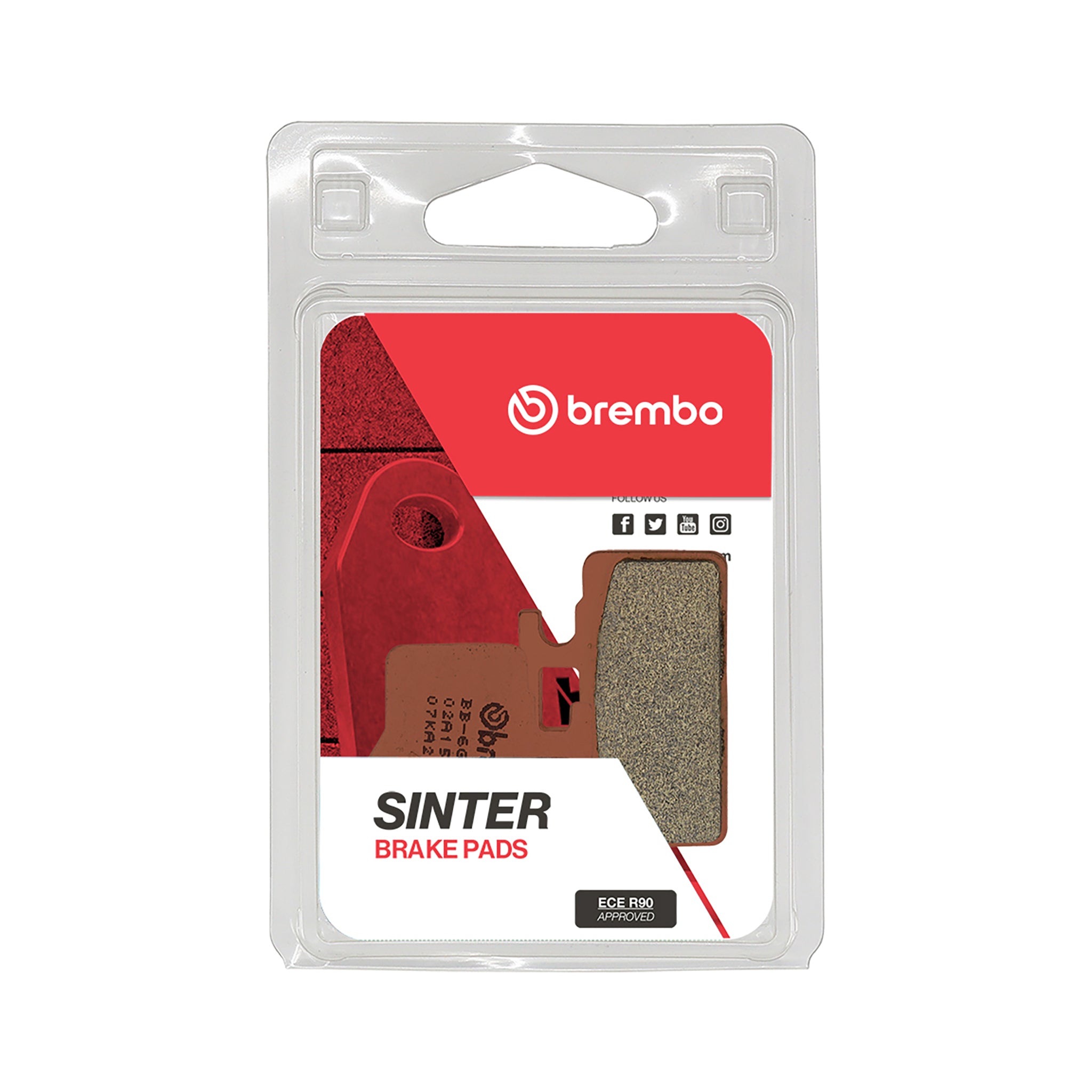 Brembo 07KA27SD Prime SD Sintered Brake Pads for Kawasaki KX65
