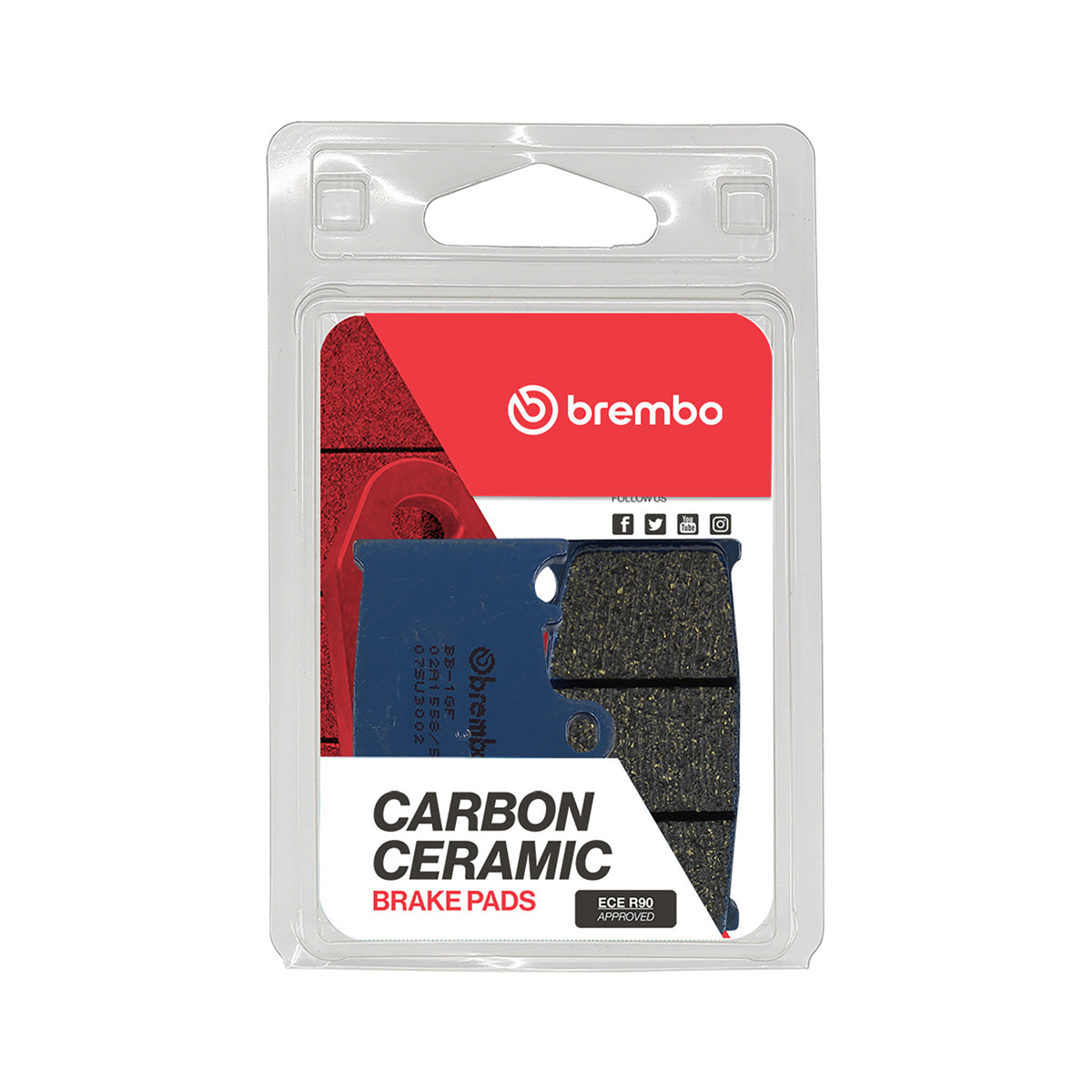 Brembo Prime Organic Brake Pads 07SU3002 – Genuine OE Front or Rear
