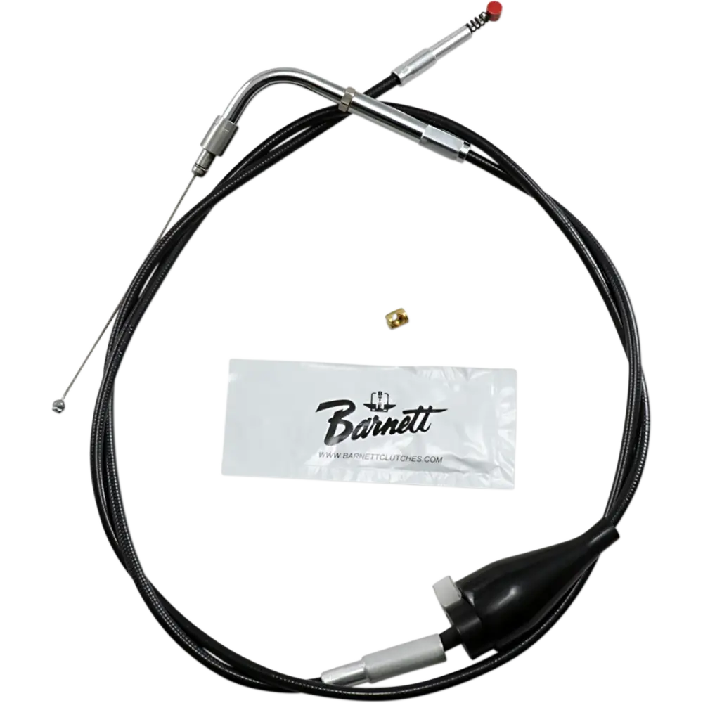 BARNETT Black Vinyl Idle Cable - Cruise - +6" 101-30-41002-06