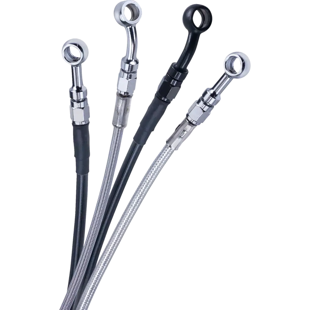 BARNETT Brake Line - Upper - Black - +8" 251-30-51133-8