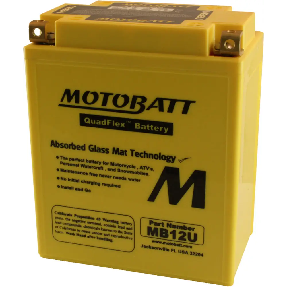 Battery Mb12u Sealed Factory Activated
