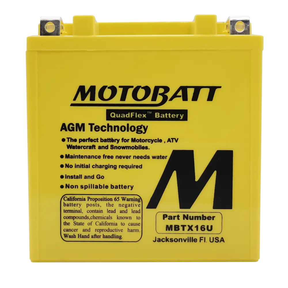 Battery Mbtx16u Sealed Factory Activated