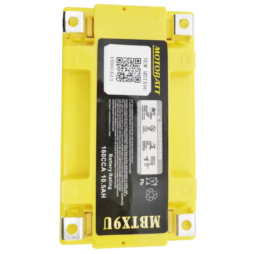Battery Mbtx9u Sealed Factory Activated