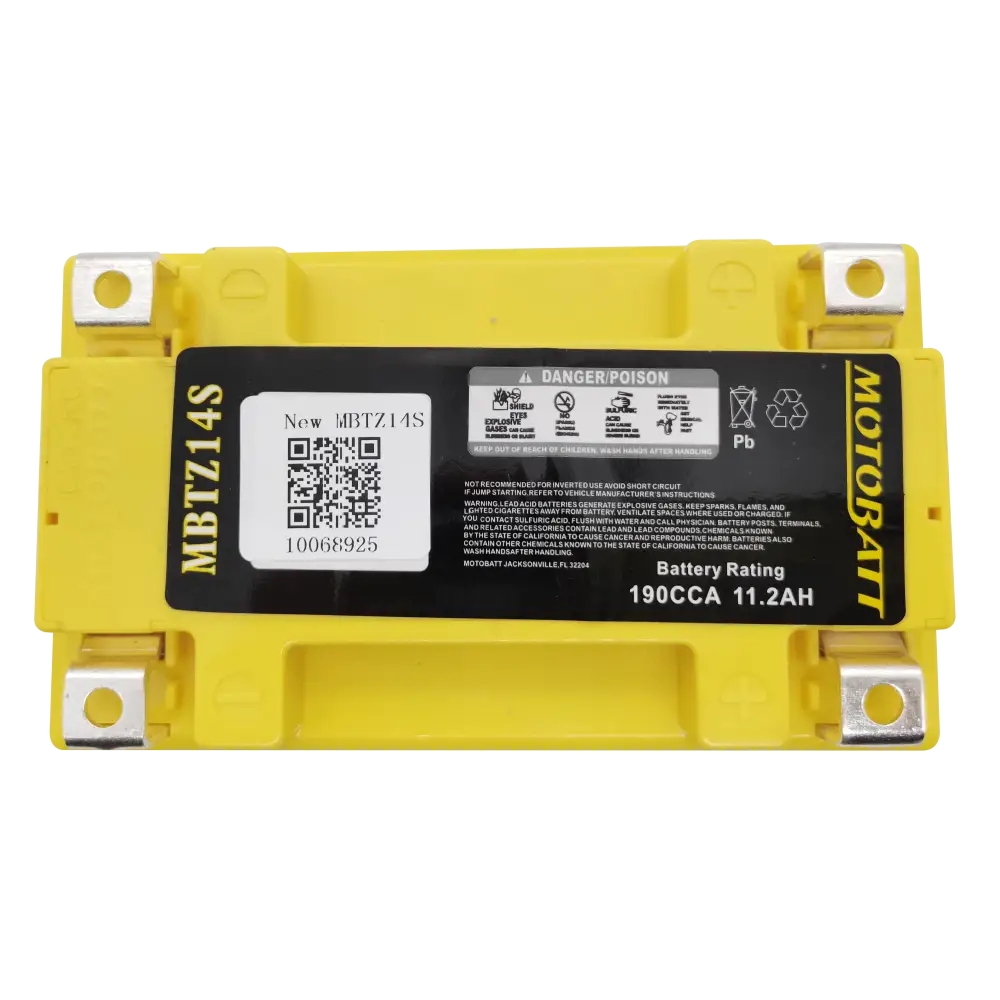 Battery Mbtz14s Sealed Factory Activated