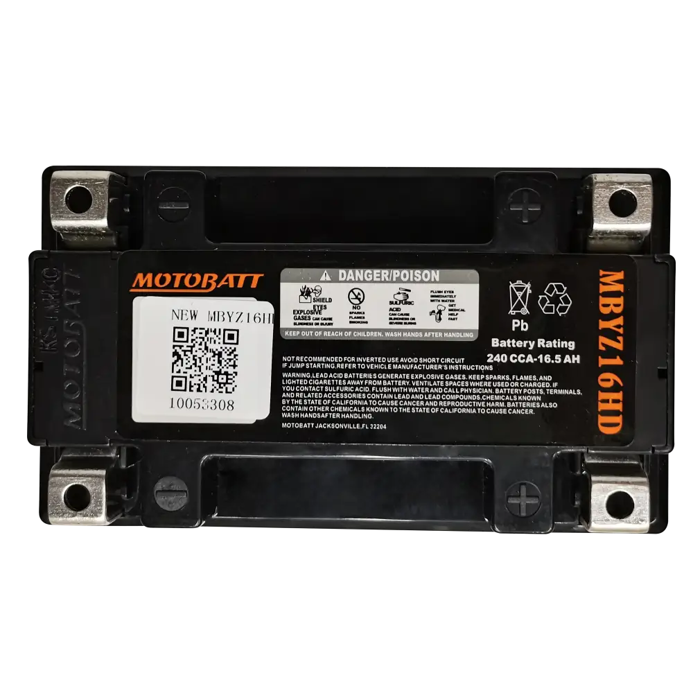 Battery Mbyz16hd Sealed Factory Activated