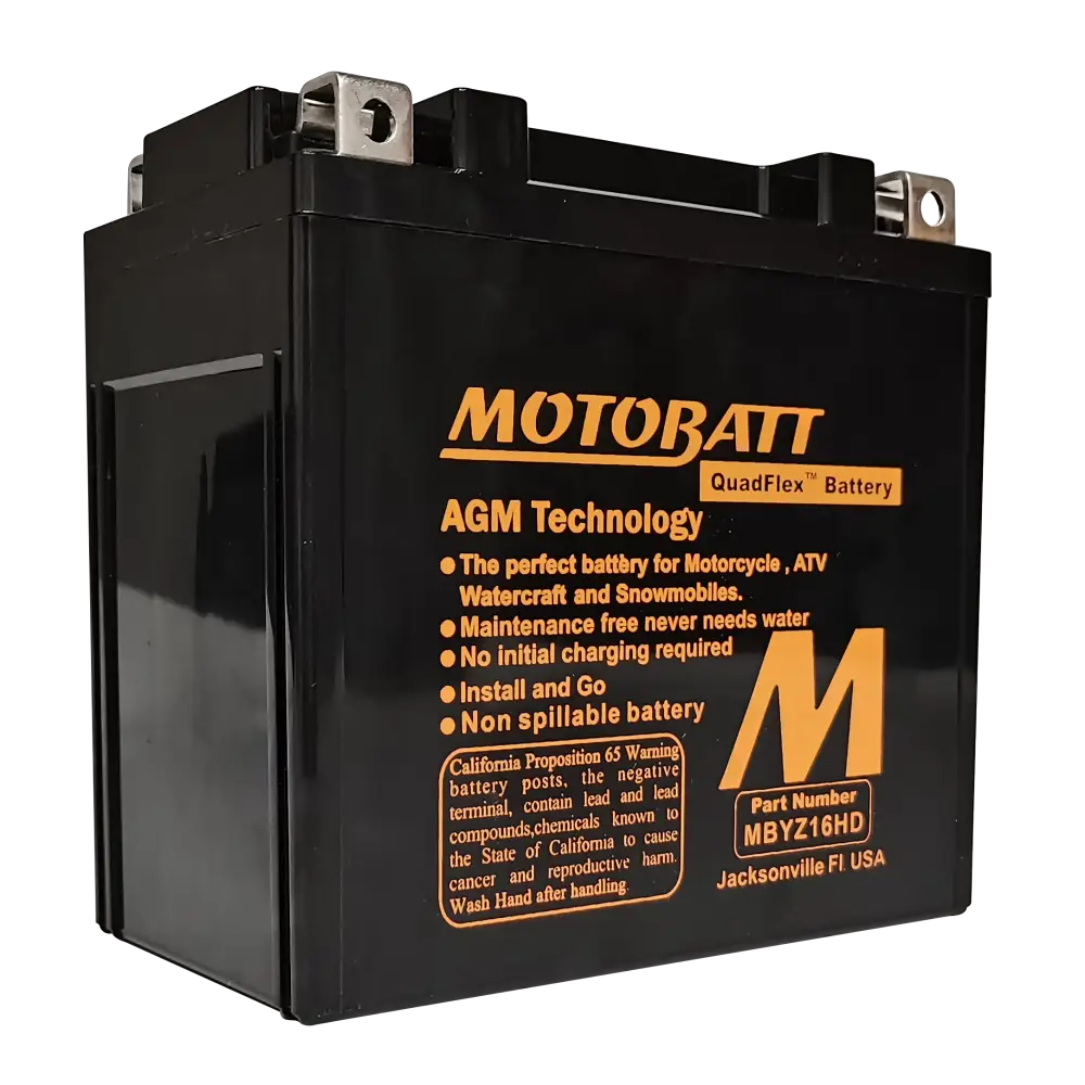 Battery Mbyz16hd Sealed Factory Activated