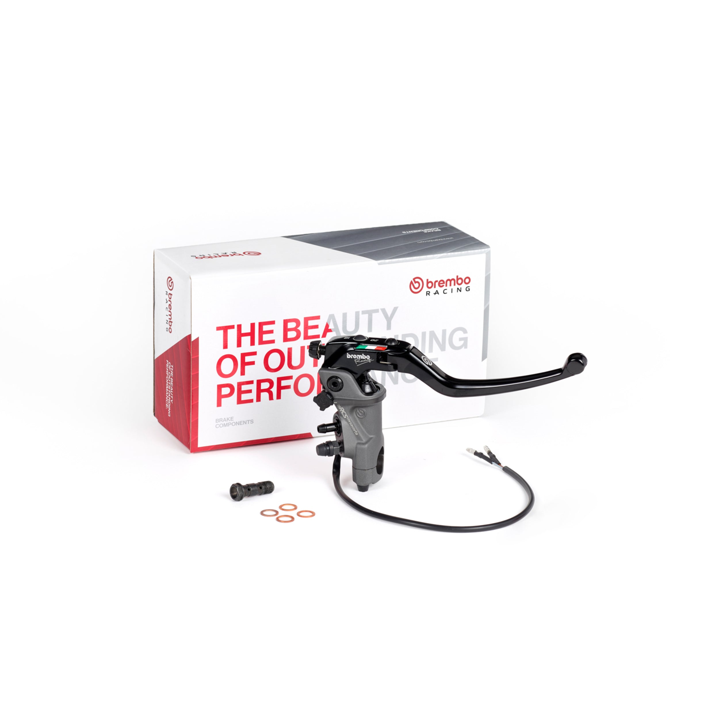 Brembo 15 RCS Corsa Corta Adjustable Brake Master Cylinder 110C74010