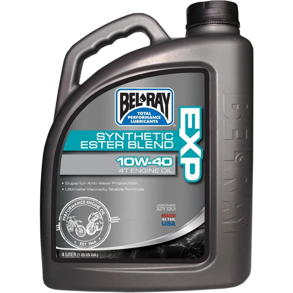 BEL-RAY EXP Synthetic Blend 4T Oil - 10W-40 - 4L 99120-B4LW