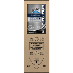 BEL-RAY Shop Oil - 20W-50 - 6 U.S. gal - Bag-In-Box 301291150033