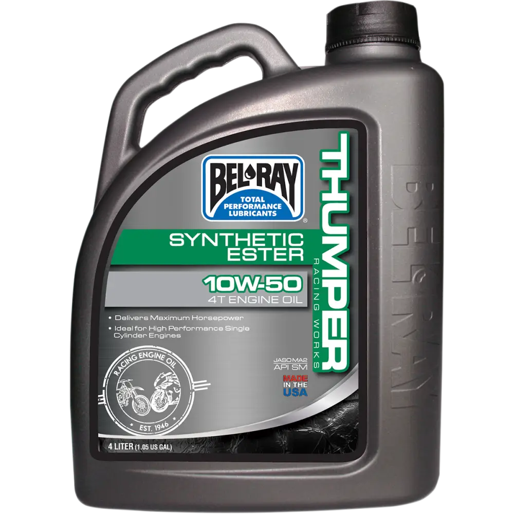 BEL-RAY Thumper Synthetic Oil - 10W-50 - 4L 99550-B4LW