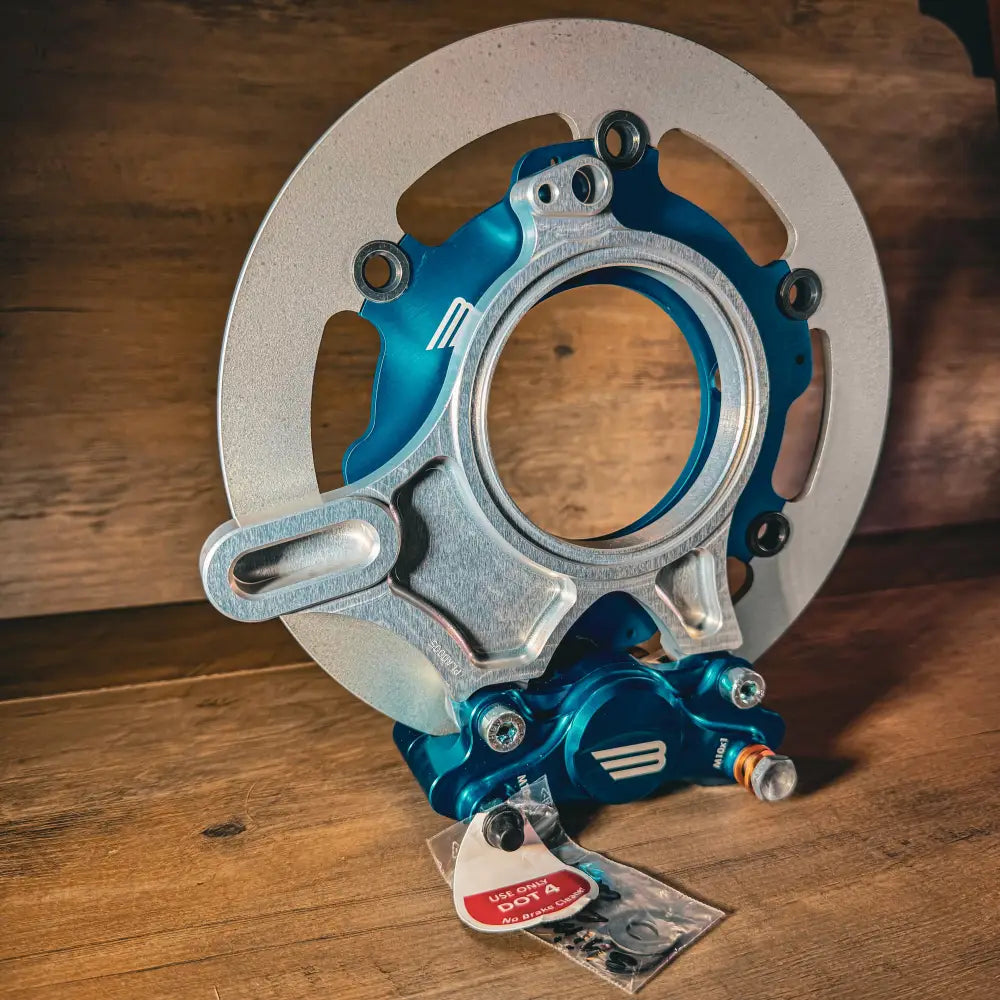 Beringer Ducati V2 / V4 Rear Brake Caliper Kit PLAD005 2D1A | Ducati Panigale V2 V4 - Motorcycle Brake Rotors