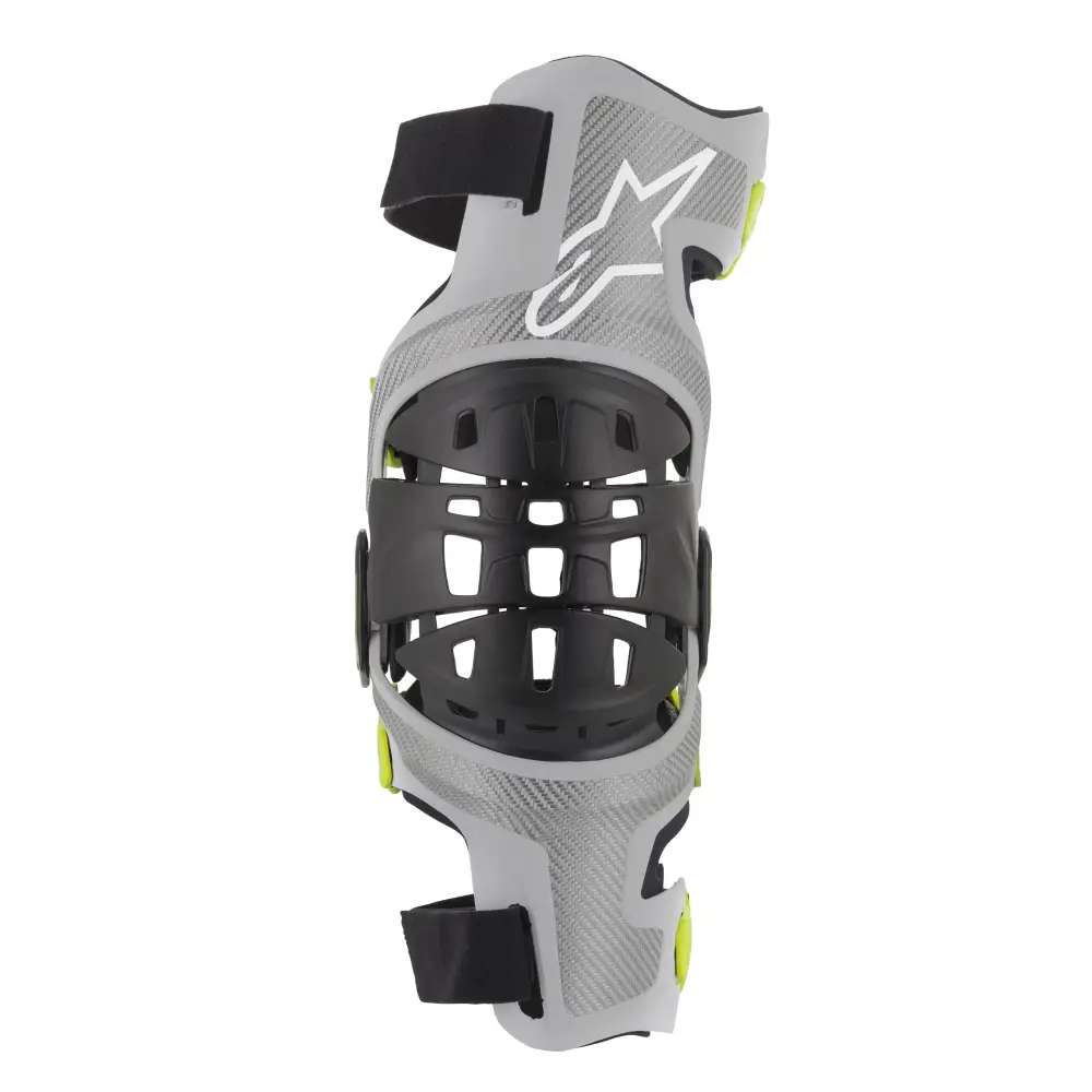 Bionic 7 Knee Set Silver/Yellow Xl