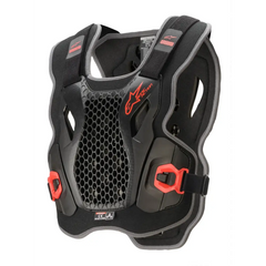 Bionic Action Chest Protector Black/Red Md/Lg