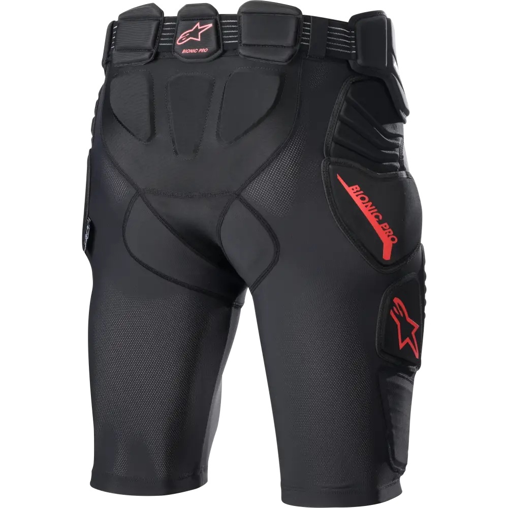 Bionic Pro Protection Shorts Black/Red Xl