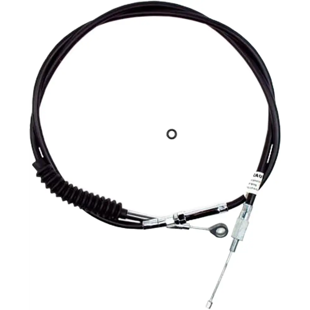 Black Vinyl Clutch Lw Cable