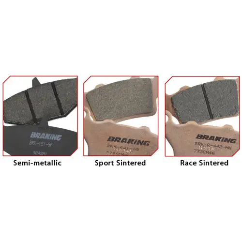 Brake Pad Set Semi Metallic