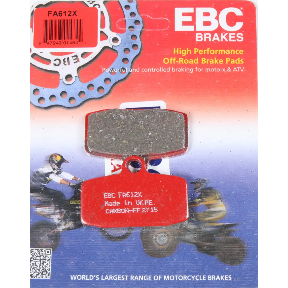 Brake Pads Fa612x Carbon X Series