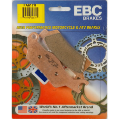 Brake Pads Fa617r Sintered R Series