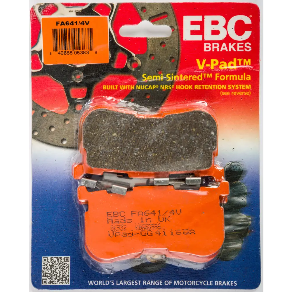 Brake Pads Fa641/4v Semi Sintered V Series