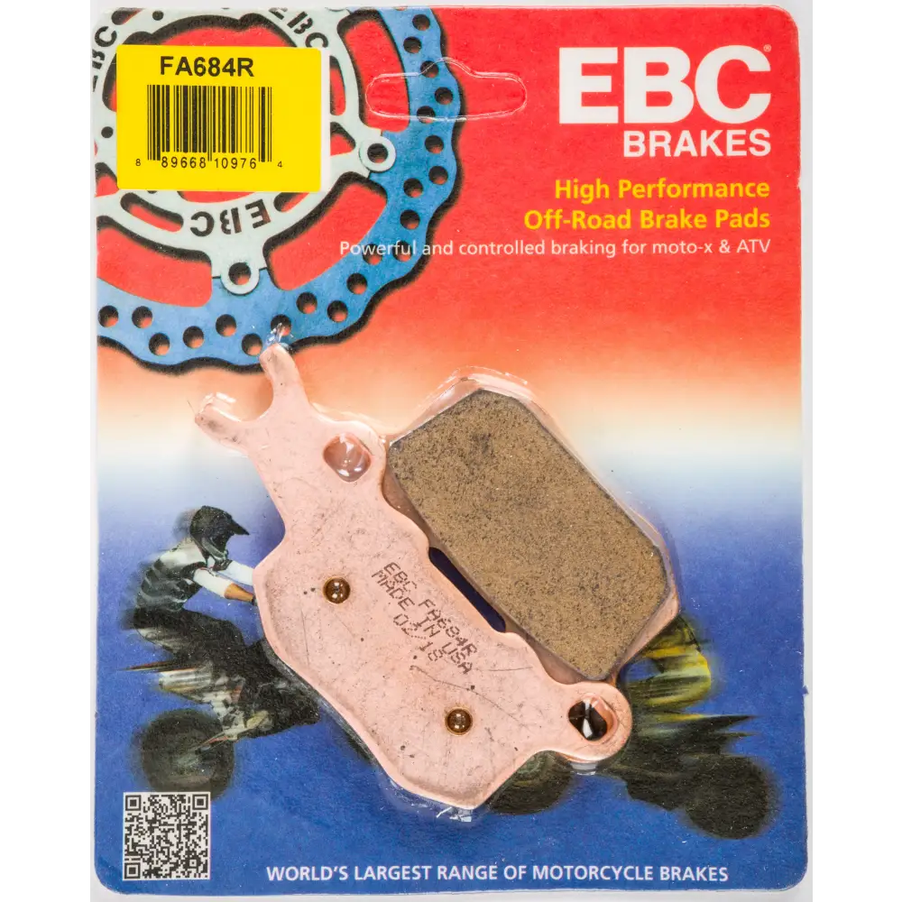 Brake Pads Fa684r Sintered R Series