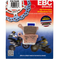 Brake Pads Fa752r Sintered R Series
