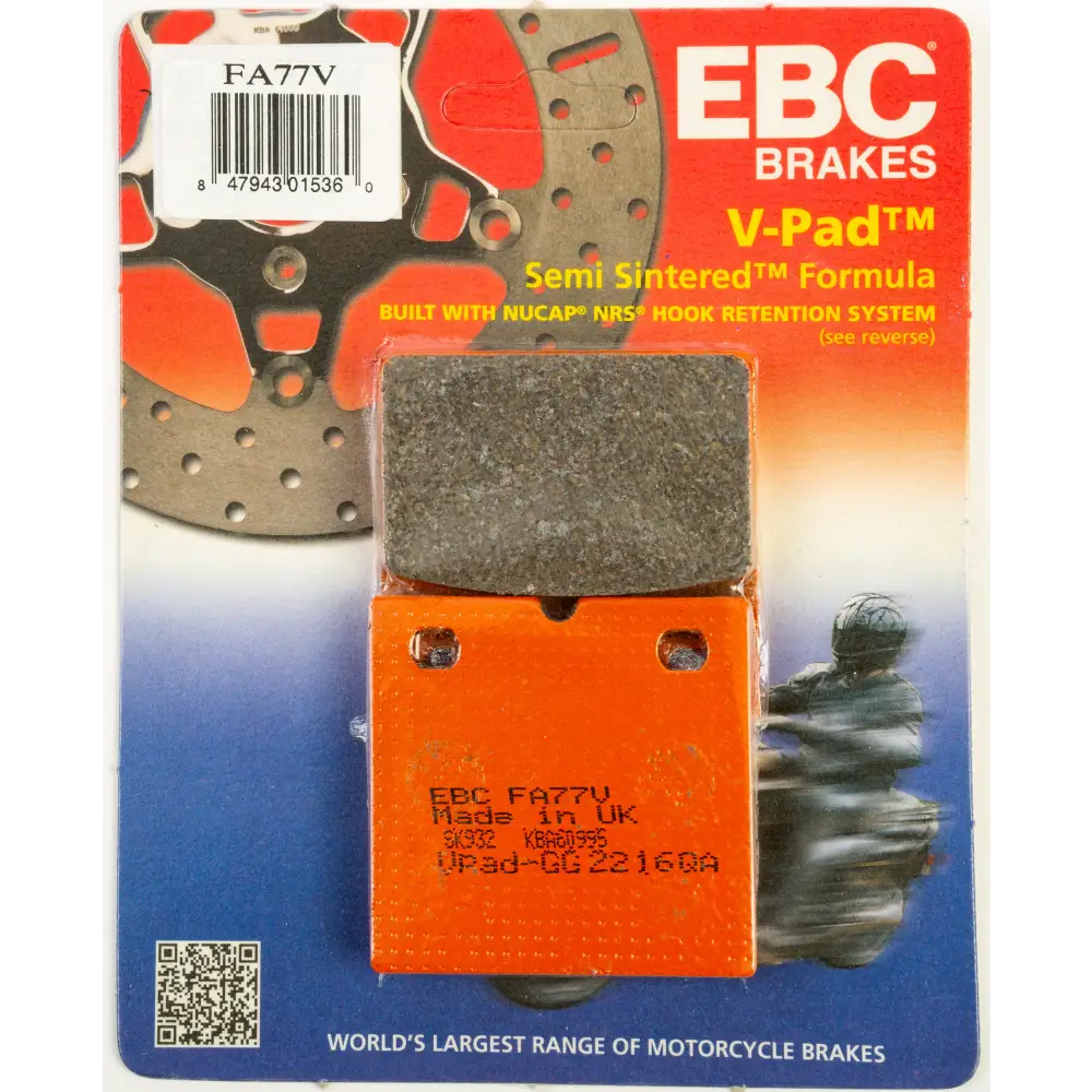 Brake Pads Fa77v Semi Sintered V Series