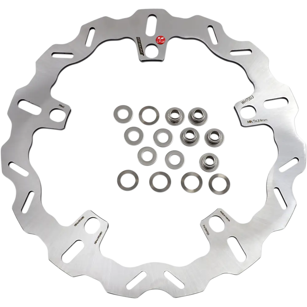 BRAKING Brake Rotor - Front - WH7003 WH7003