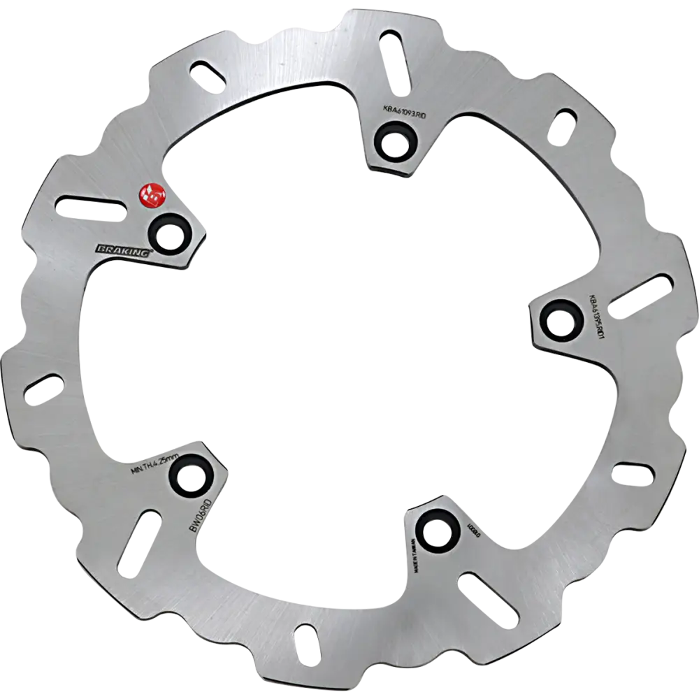 BRAKING Brake Rotor - Rear - BW06RID BW06RID